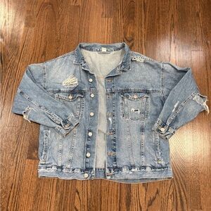 H&M Denim Blue Jean Jacket